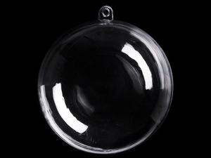 Glob acrilic transparent umplibil - Glob suspendat pentru hobby și proiecte creative, 10 cm