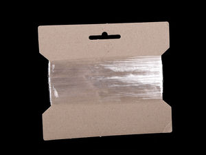 Bandă elastică premium din silicon transparent (lățime 20 mm) - Elastic plin antiderapant pentru costume de baie, lenjerie și tricotaje
