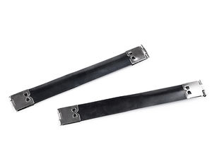 Ramă metalică interioară flexibilă premium pentru portofele și tocuri de ochelari - 14x120 mm, Platină