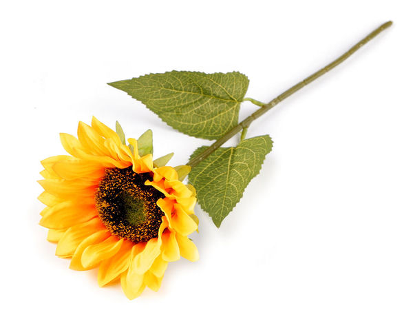 Tijă premium de floarea-soarelui artificială pentru aranjamente florale și lucru manual
