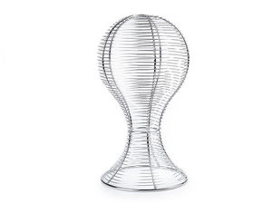 Suport tip cap de manechin din metal, stil vintage, pentru expunere pălării, șepci și peruci