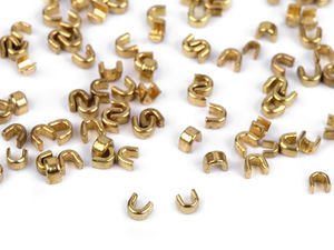 Opritoare superioare metalice premium pentru fermoare - Limitatoare de capăt pentru fermoare spiralate și metalice (Dimensiuni #3, #5, #8, #10)
