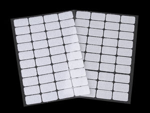 Dreptunghiuri autoadezive tip arici premium (15x25 mm) - Sisteme de prindere multicolore