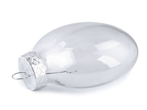 Globuri de Crăciun umplubile din plastic transparent pentru lucru manual și proiecte decorative DIY - Forme de inimă și medalion