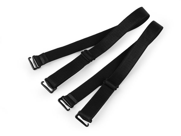 Bretele de schimb premium pentru sutien și costum de baie, cu cârlige metalice durabile - Bretele elastice reglabile de 15 mm