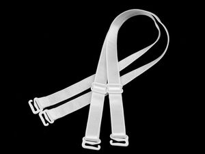 Bretele elastice premium de schimb pentru sutien, cu cârlige metalice (lățime 12 mm)