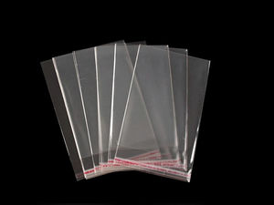 Pungi premium autoadezive transparente (6x8 cm) - Plicuri lucioase pentru ambalare bijuterii și lucru manual
