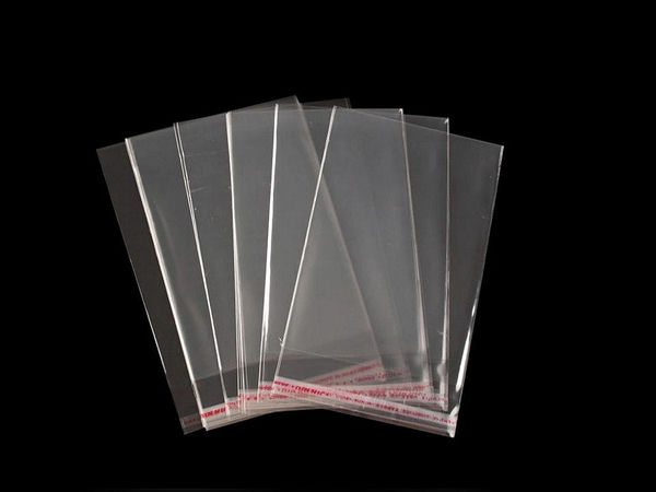 Pungi premium autoadezive transparente (6x8 cm) - Plicuri lucioase pentru ambalare bijuterii și lucru manual