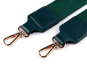 Curea premium din chingă textilă pentru geantă, cu carabine - Curea de schimb cu lățime de 3,8 cm