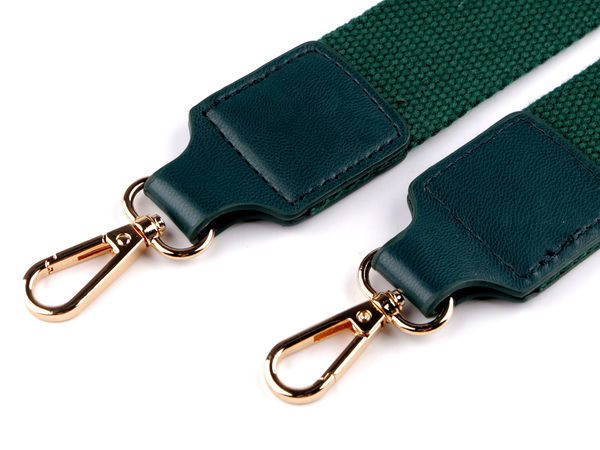 Curea premium din chingă textilă pentru geantă, cu carabine - Curea de schimb cu lățime de 3,8 cm