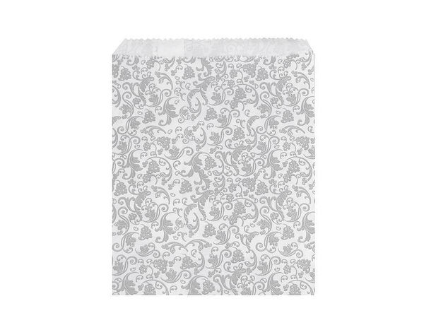 Punguțe decorative de cadou din hârtie cu ornamente - 13 x 17,5 cm
