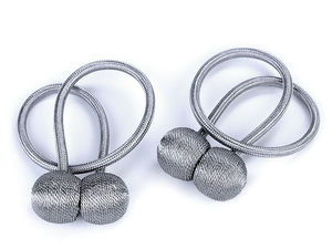 Cleme magnetice moderne pentru perdele - Accesorii decorative pentru prinderea draperiilor, cu magneți puternici