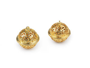 Clopoței metalici filigranați premium - Ø18 mm și Ø26 mm