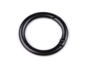 Inele O metalice rotunde premium cu arc - Carabine rotunde de 25mm și inele cu clapetă pentru chei