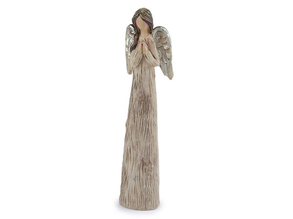 Figurină decorativă înger premium - Statuetă comemorativă elegantă pentru aranjamente funerare și de doliu