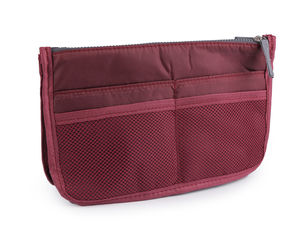 Inserție organizator premium pentru geantă (16x27 cm) | Organizator extensibil de geantă cu buzunare multiple și mânere de prindere