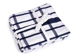 Set de prosoape de bucătărie premium în carouri, din bumbac egiptean (50x70 cm) - Pachet de 3 bucăți