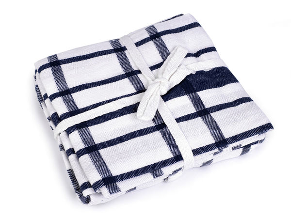 Set de prosoape de bucătărie premium în carouri, din bumbac egiptean (50x70 cm) - Pachet de 3 bucăți