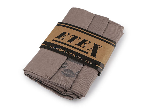Prosoape de bucătărie premium din bumbac egiptean (set de 3) - Prosoape super absorbante, fără scame, 50x70 cm