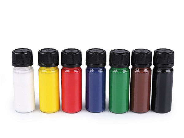 Set premium de vopsele pentru textile Art e Miss pentru țesături deschise la culoare - 7 culori x 12g