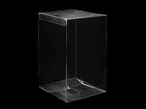 Cutie premium din plastic transparent pentru ambalare cadouri - Cutie pliabilă livrată plat