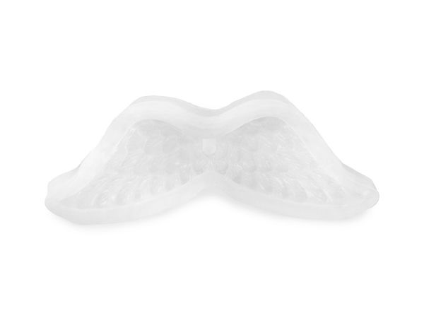 Matriță premium din silicon, model aripă de înger, pentru turnare rășină, ghips și săpun - 4,4 x 10,5 cm