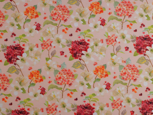 Țesătură decorativă Loneta Premium Floral - Amestec durabil de poliester (PES) pentru decorațiuni interioare și proiecte creative