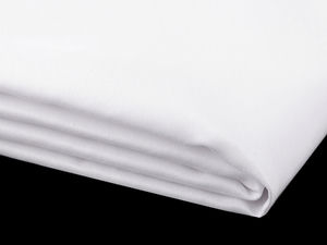 Material textil premium teflonat, impermeabil - Alb, lățime 320 cm - Poliester robust pentru fețe de masă, perne și decorațiuni interioare
