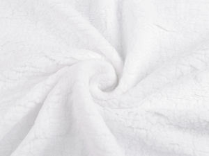 Blană artificială Sherpa premium - material fleece elastic tip blană de miel pentru îmbrăcăminte și decorațiuni