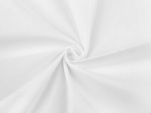 Țesătură canvas premium din amestec de bumbac, lățime mare (300 cm) - Alb