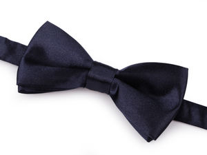 Papion Premium din Satin cu Bandă Reglabilă și Cutie de Cadou - Accesoriu Elegant de Ceremonie pentru Bărbați și Băieți