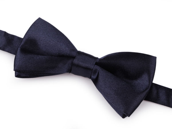 Papion Premium din Satin cu Bandă Reglabilă și Cutie de Cadou - Accesoriu Elegant de Ceremonie pentru Bărbați și Băieți