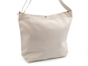 Geantă tote premium din pânză canvas de bumbac cu baretă reglabilă, 36x45 cm - Pentru personalizare, pictură și broderie