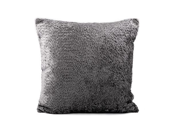 Față de pernă decorativă ultra-moale cu textură dublă (45x45 cm) – Husă din catifea și blană ecologică