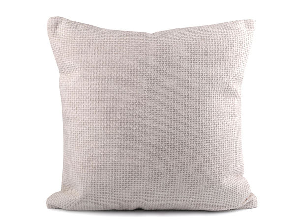 Husă de pernă decorativă premium din catifea texturată 45x45 cm – Față de pernă din pluș cu două fețe și fermoar ascuns