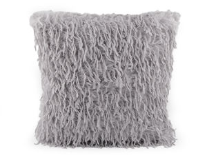 Față de pernă decorativă premium cu pene (45x45 cm) – Husă din pluș moale cu fermoar ascuns