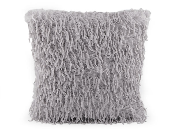 Față de pernă decorativă premium cu pene (45x45 cm) – Husă din pluș moale cu fermoar ascuns