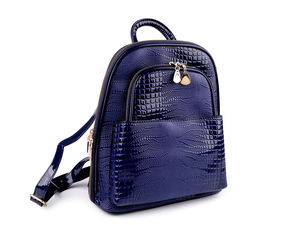 Rucsac și geantă crossbody convertibilă 2-în-1 pentru femei - Poșetă de oraș premium cu textură croco (27x31 cm)