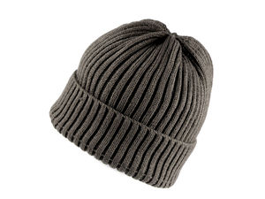Căciulă tricotată unisex în dungi, cu margine rulată – Căciulă călduroasă premium din tricot elastic pentru sporturi în aer liber și purtare zilnică