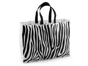 Sacoșă de cumpărături premium, ecologică și pliabilă, din textil nețesut - Verde, 42x32 cm