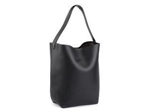 Geantă premium mare din piele ecologică cu organizator detașabil cu fermoar (42x36 cm)