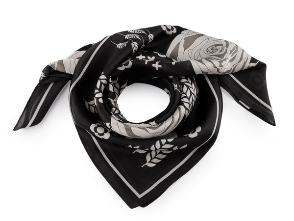 Eșarfă pătrată din satin premium (70x70 cm) - Accesoriu vestimentar elegant și versatil