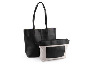 Geantă de mână din piele premium de mari dimensiuni - Poșetă de umăr încăpătoare cu compartimente multiple și curea reglabilă (38x30 cm)
