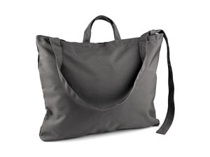 Geantă shopper mare impermeabilă premium - Geantă de umăr unisex rezistentă, cu fermoar și buzunar interior, 50x42 cm