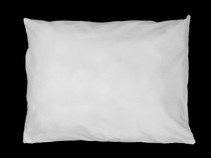 Pernă de calitate hotelieră din fibră siliconată tubulară 70x90 cm cu fermoar - Articole de pat premium reglabile (Alb)