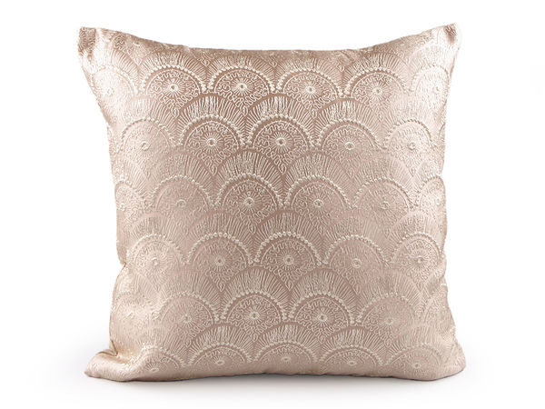 Față de pernă decorativă brodată premium - Husă din pluș moale, 45x45 cm