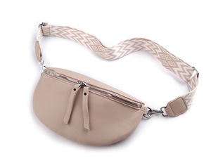 Geantă crossbody elegantă cu baretă colorată detașabilă - Poșetă de umăr universală premium (27x18 cm)