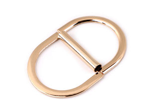 Cataramă metalică elegantă cu bară dublă pentru curea - 35 mm