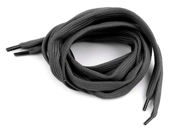 Șireturi plate premium și șnururi de strângere pentru adidași, hanorace și pantaloni de trening - 130 cm