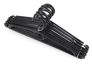 Umeraș universal rotativ din plastic cu buclă integrată pentru accesorii, 40 cm